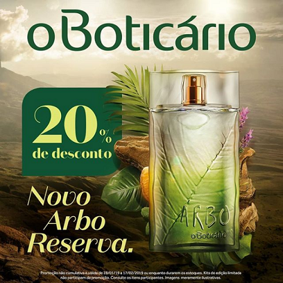 O Boticário lança Arbo Reserva