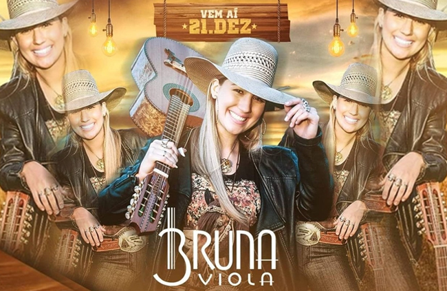 Mega show com 'Bruna Viola' em dezembro