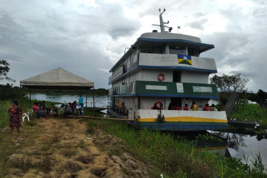 SAÚDE: Barco Hospital realiza atendimentos de 24 a 31 em municípios de RO