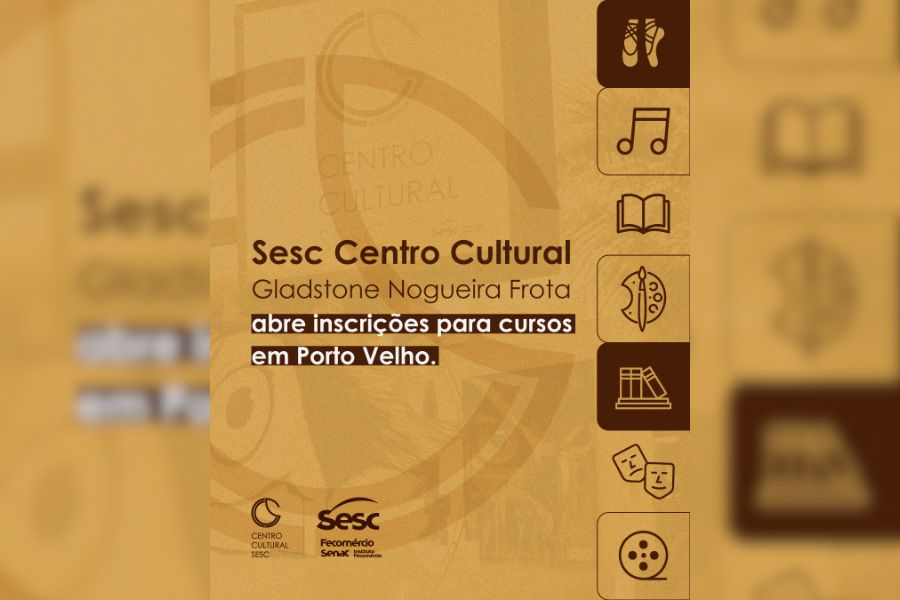 PROGRAMAÇÃO GRATUITA: Sesc Centro Cultural é opção de lazer, formação e arte