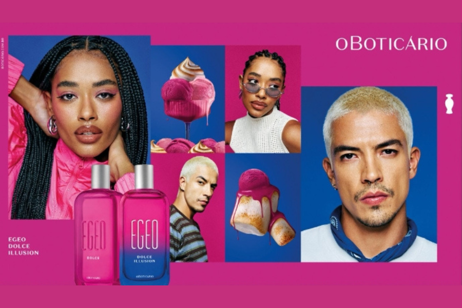 TECNOLOGIA INÉDITA: O Boticário expande a inovação de EGEO com Dolce Illusion na perfumaria mundial