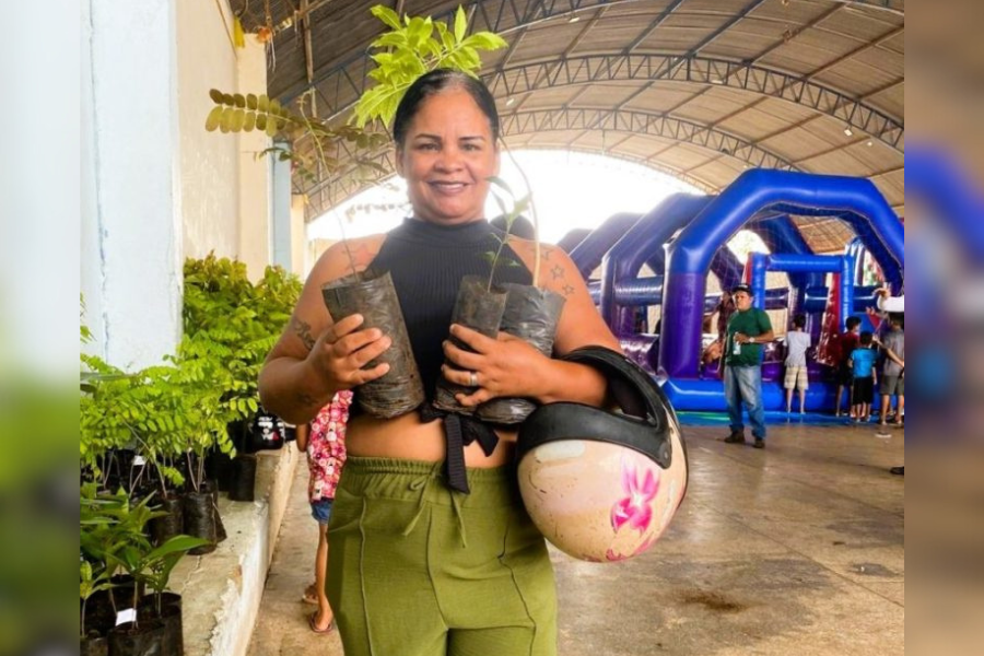 AMBIENTE: Mudas de árvores são entregues em escolas e bairros de PVH
