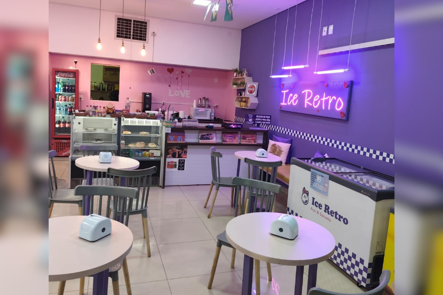 EM VILHENA: Ice Retro resgata clima dos anos 80 em espaço aconchegante e cheio de nostalgia