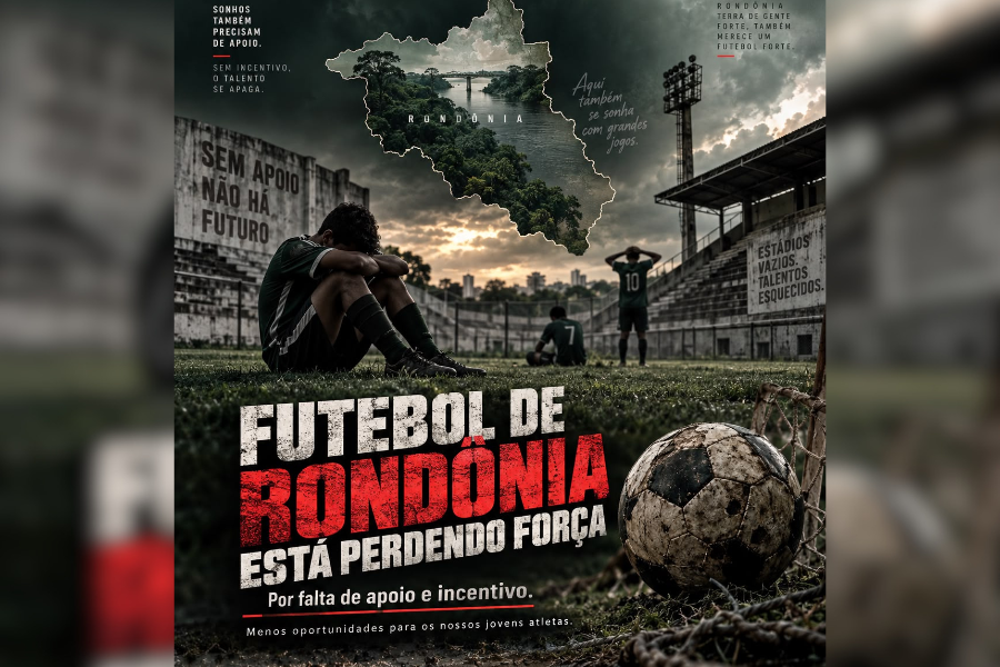 VISIBILIDADE: Futebol de RO perde espaço, prestígio e oportunidades para seus jovens atletas