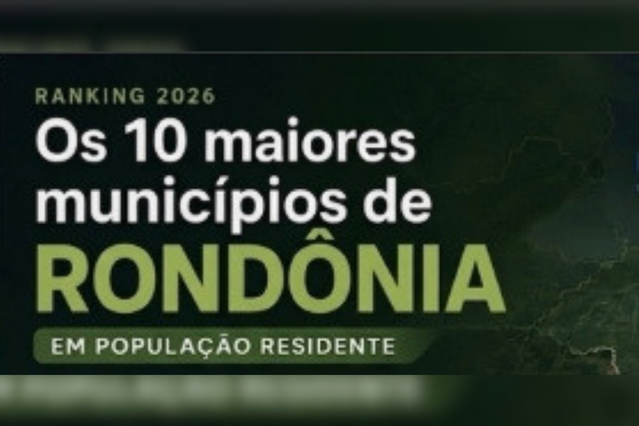 APONTA IBGE: Rondônia chega a 1,75 milhão de habitantes em 2026
