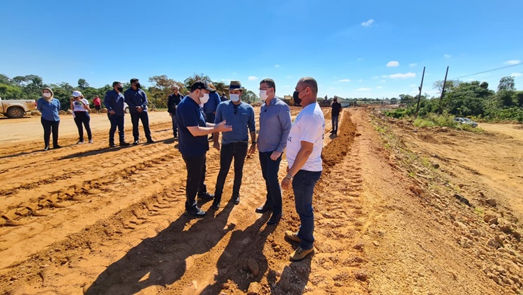 PONTE DO RIO JAMARI: Presidente Alex Redano e governador vistoriam obras 