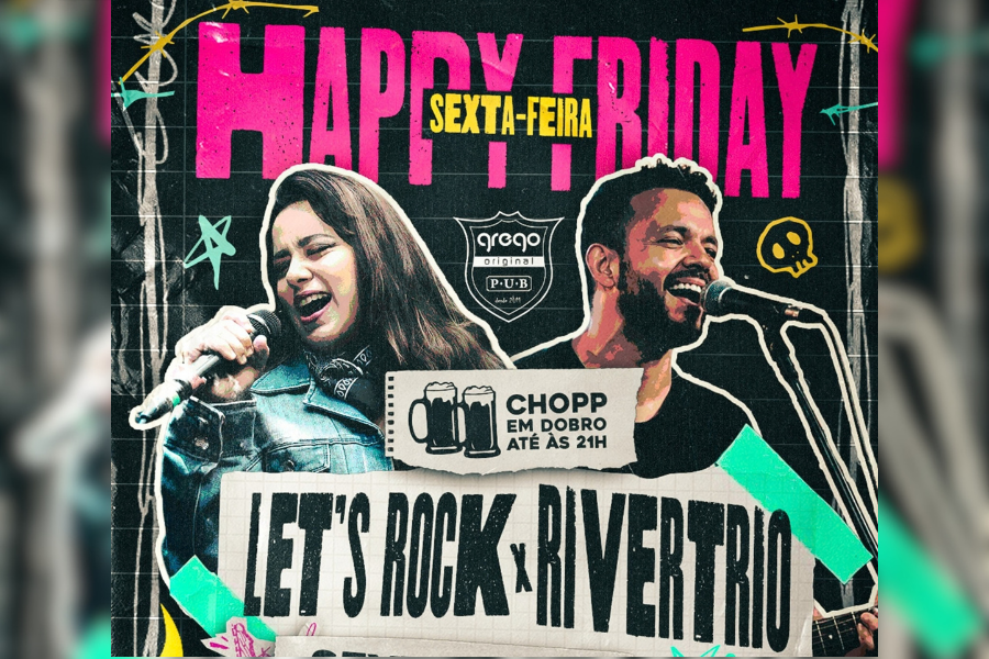 PROGRAMAÇÃO: Fim de semana no grego original pub