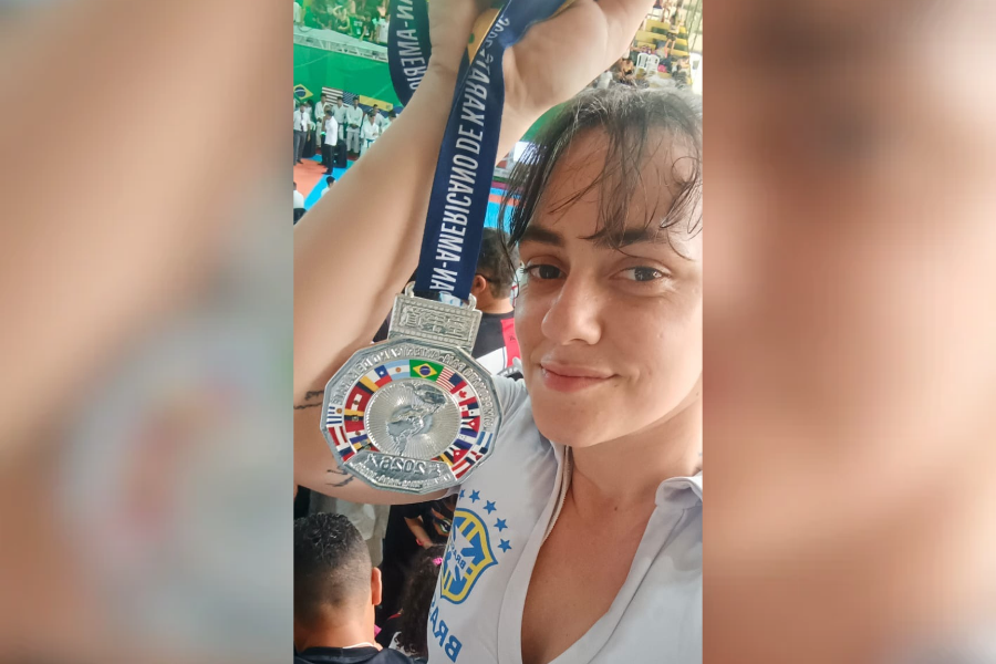COMPETIÇÃO: Atleta de Cabixi é campeã pan-americana no Kumite e conquista prata no Kata