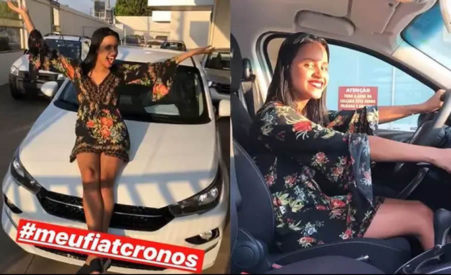 TÁ LIBERADO! Após repercussão, Gleici paga débitos e carro apreendido pelo Detran é liberado