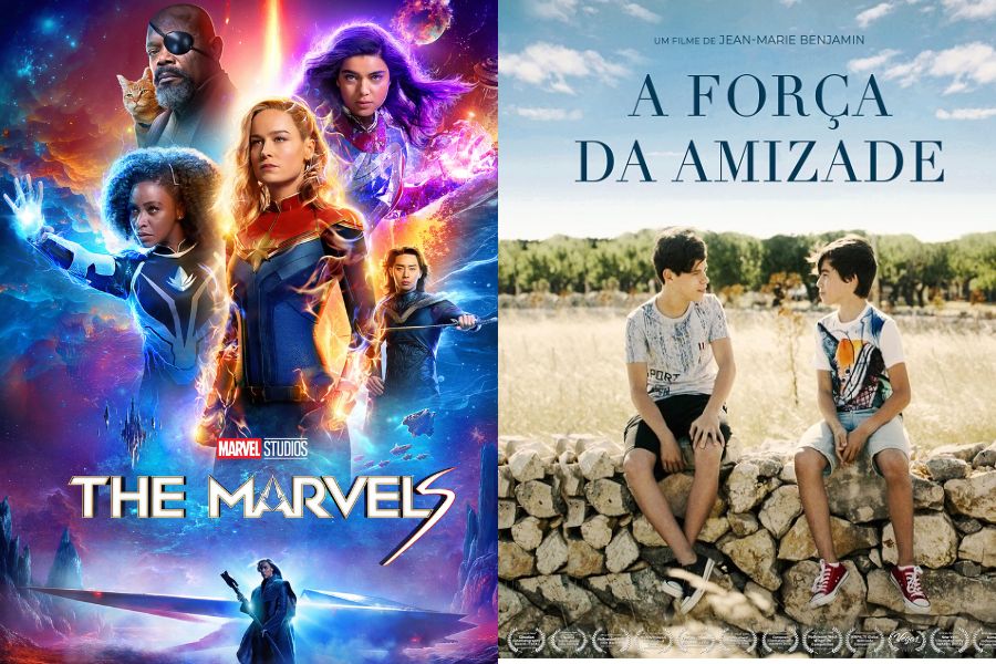 CINE VENEZA: ‘As Marvels’ e ‘A Força da Amizade’ estão em exibição nesta quinta (23)