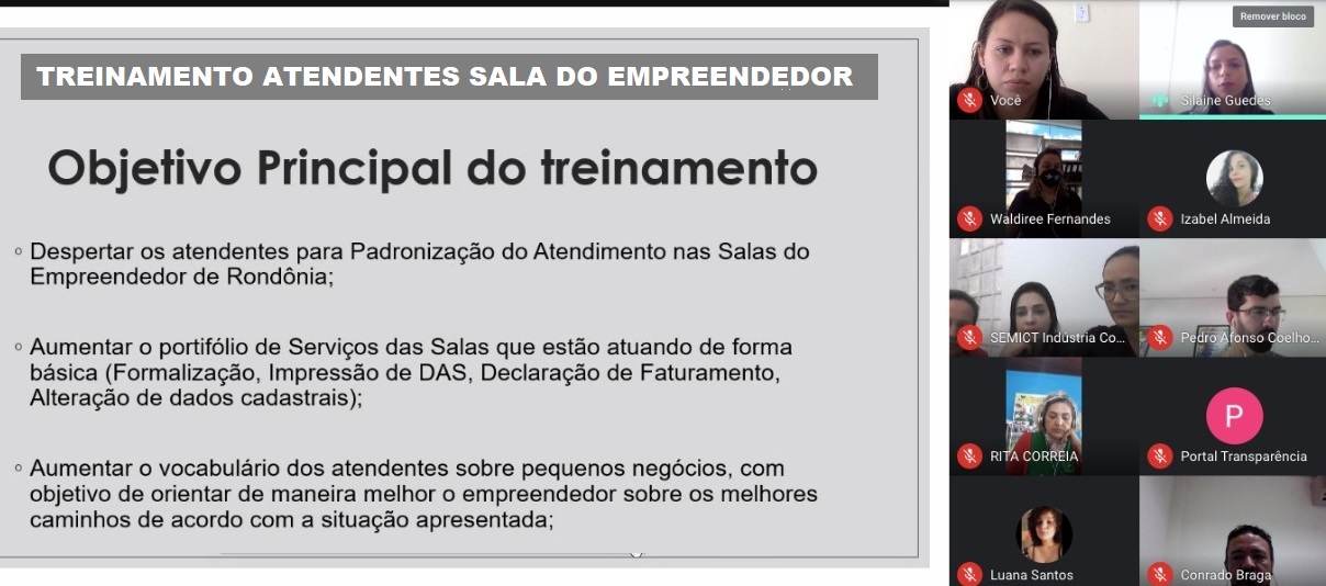 CAPACITAÇÃO: Sebrae realiza curso de capacitação para atendentes das Salas do Empreendedor