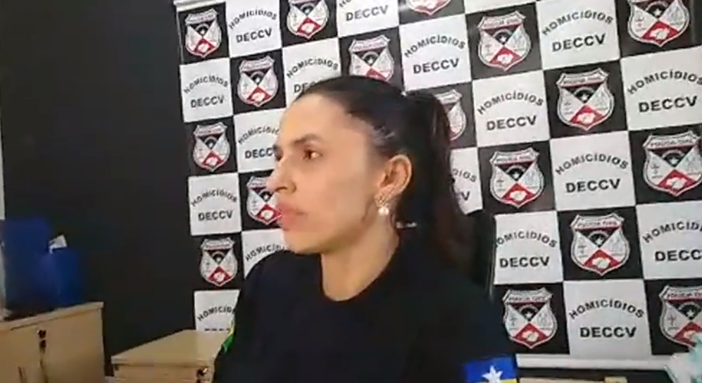 COLETIVA: Delegada Leisaloma Carvalho fala sobre a Operação Emboscada Vermelha