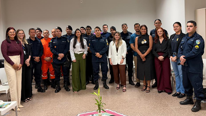 EM JARU: Coordenadoria da Mulher promove ação formativa com forças de segurança pública