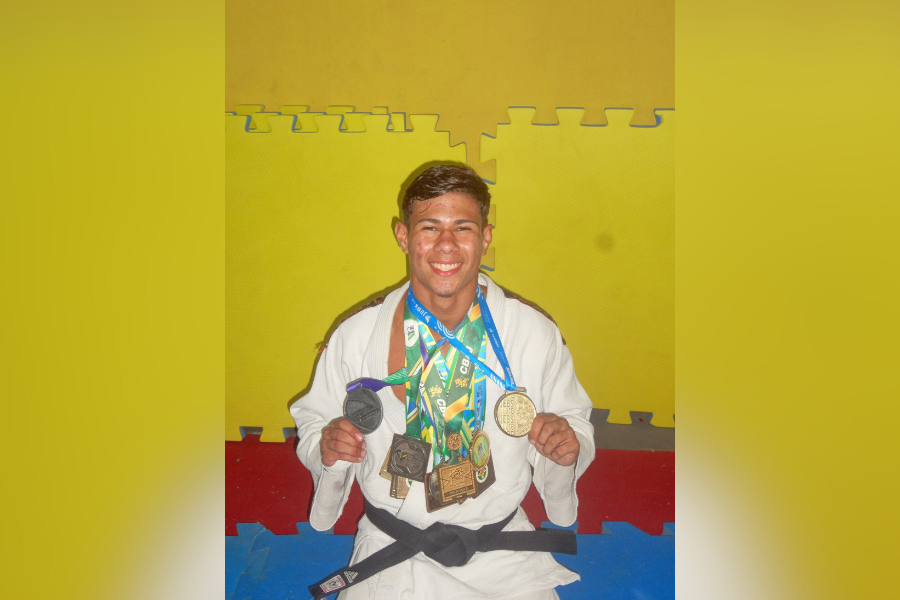ESPORTE: Com mais de 100 medalhas, judoca de RO vai participar de Campeonato no Rio