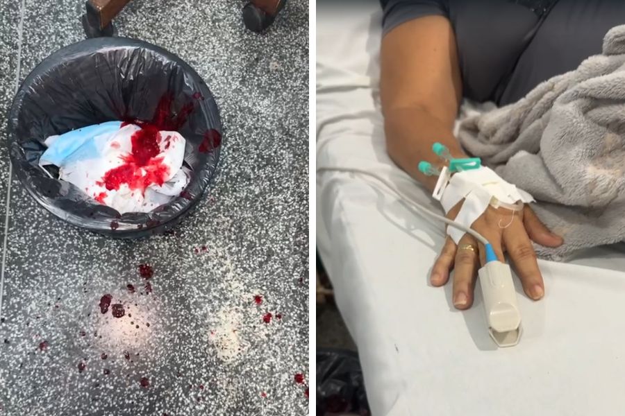 SAÚDE PÚBLICA: Filha filma mãe vomitando sangue e denuncia horas de espera na UPA-Sul
