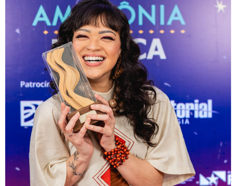 PRÊMIO: Gabriê vence 'Melhor Artista Pop' no Prêmio Sebrae Amazônia de Música 2025
