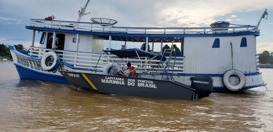 SEMANA DA PÁTRIA: Capitania Fluvial de Porto Velho atua no rio Madeira para salvaguarda da população