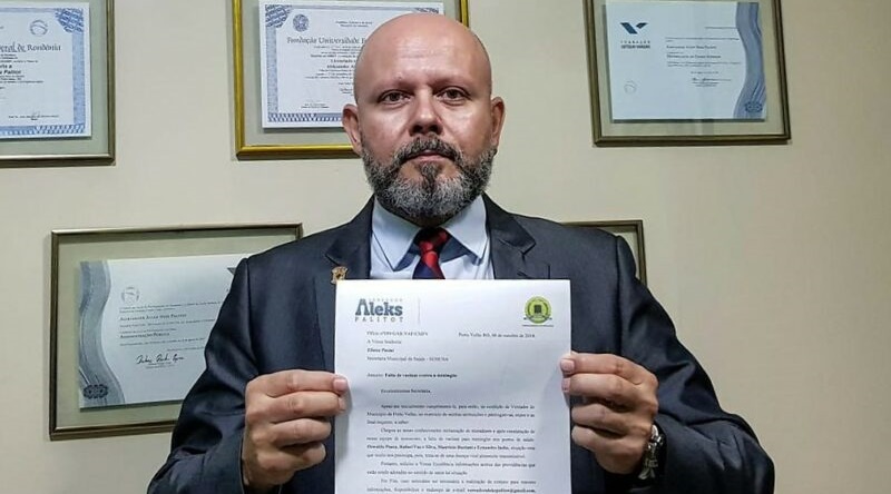 EFEITO COVID-19: Aleks Palitot protocola junto ao Executivo pacote para crise econômica