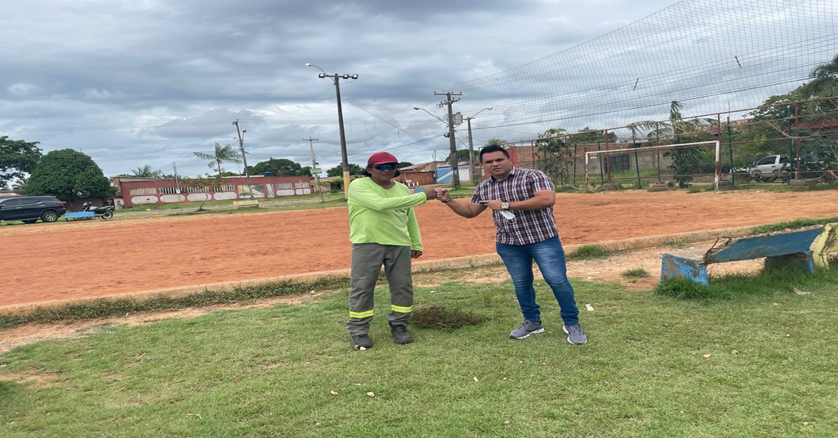 VEREADOR: Eco parque Pirarucu é revitalizado após solicitação de Edimilson Dourado