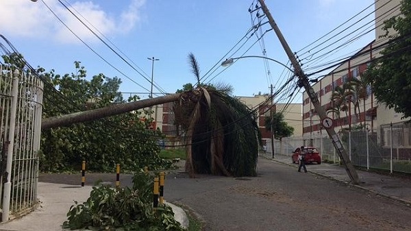 CUIDADOS: Eletrobras alerta sobre os cuidados com energia elétrica durante temporal