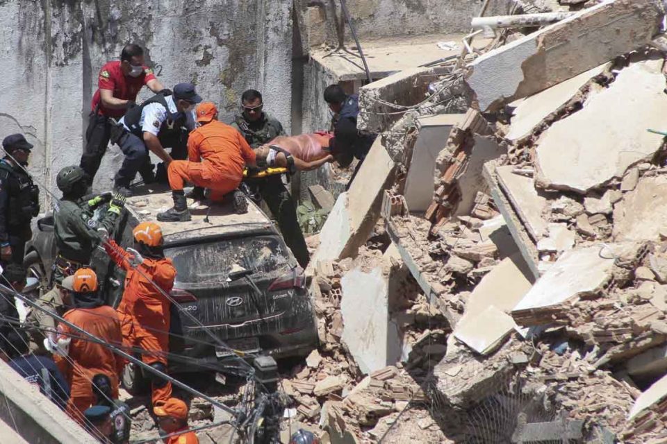 TRAGÉDIA: Confirmada quarta morte em desabamento de prédio residencial