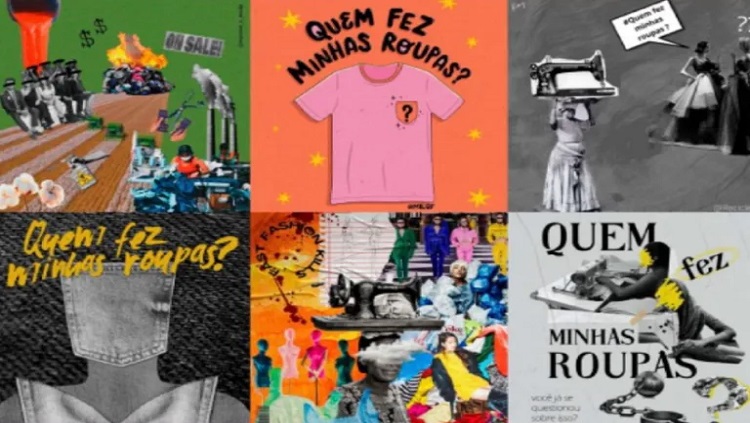 EVENTO: Movimento Fashion Revolution, que faz análise critica da moda, inicia nesta quarta e encerra na sexta