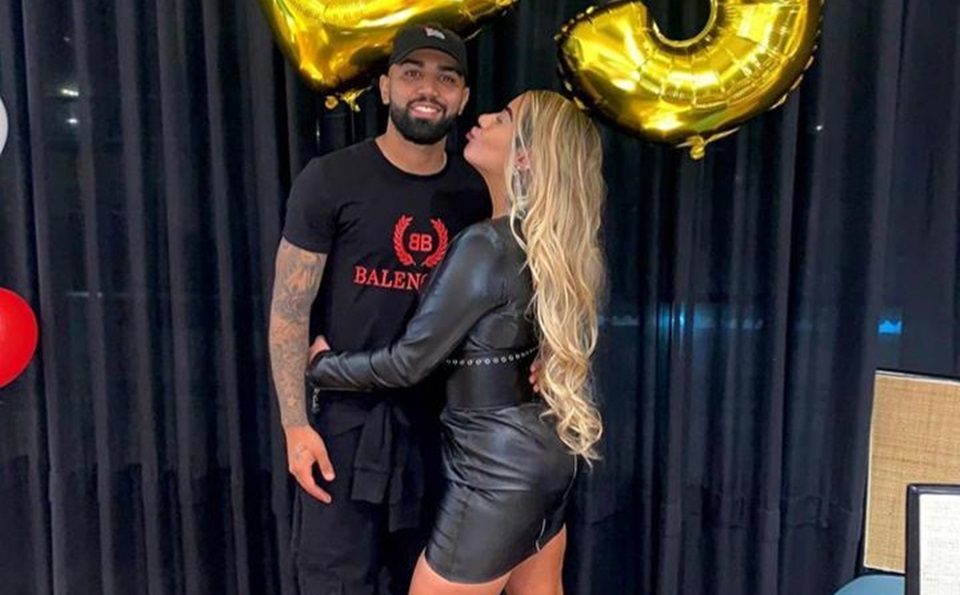 INSTAGRAM: Gabigol, camisa 9 do Flamengo, assume namoro com irmã de Neymar