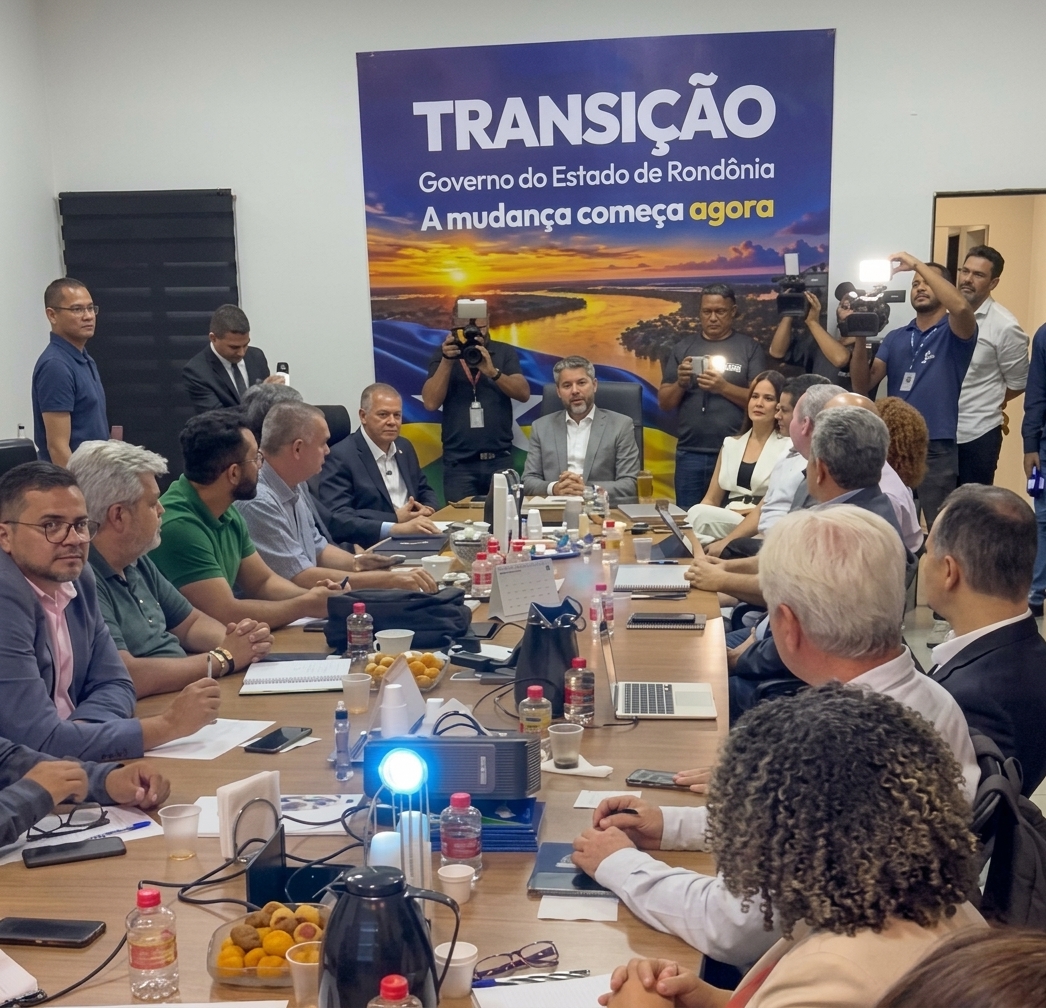 NOVA GESTÃO: Marcos Rogério orienta equipe de transição a propor soluções antes do início do governo
