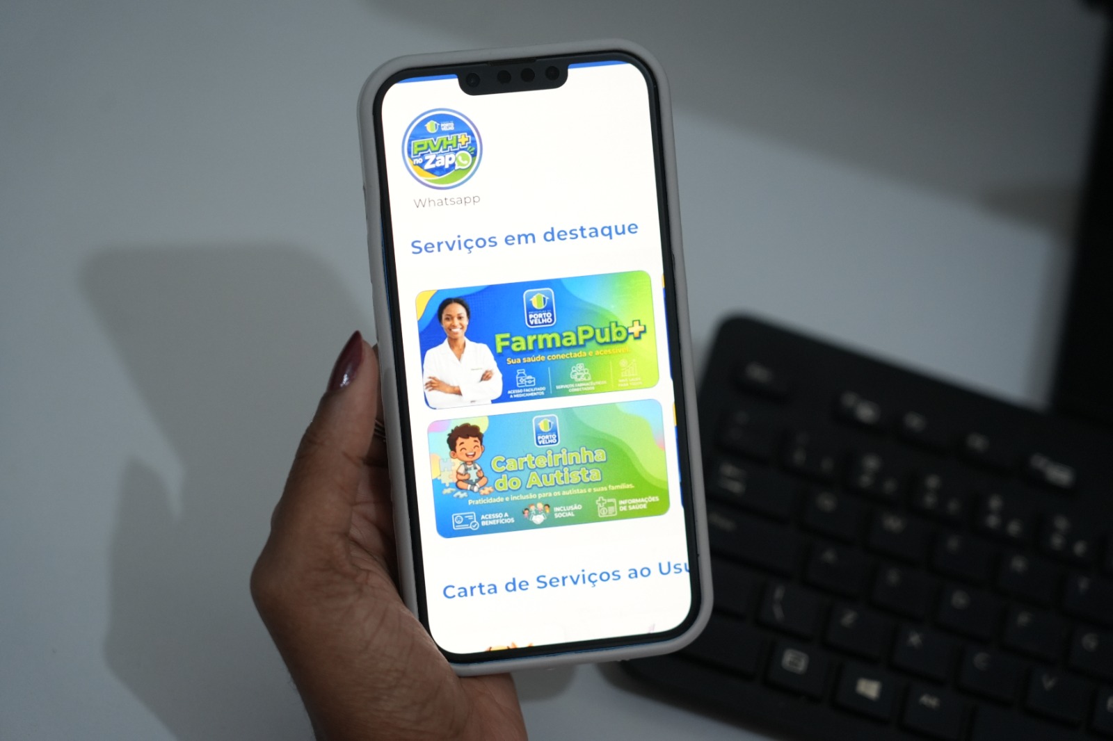 ATENDIMENTO DIGITAL: Resultado de exames laboratoriais pode ser consultado pela plataforma PVH+