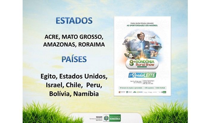 NEGÓCIOS: Rondônia Rural Show esse ano é internacional com a participação de sete países