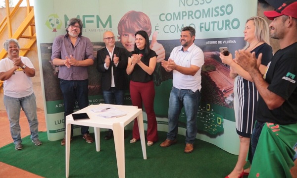 RECICLAGEM: MFM inaugura Central de Triagem do Aterro Sanitário Regional