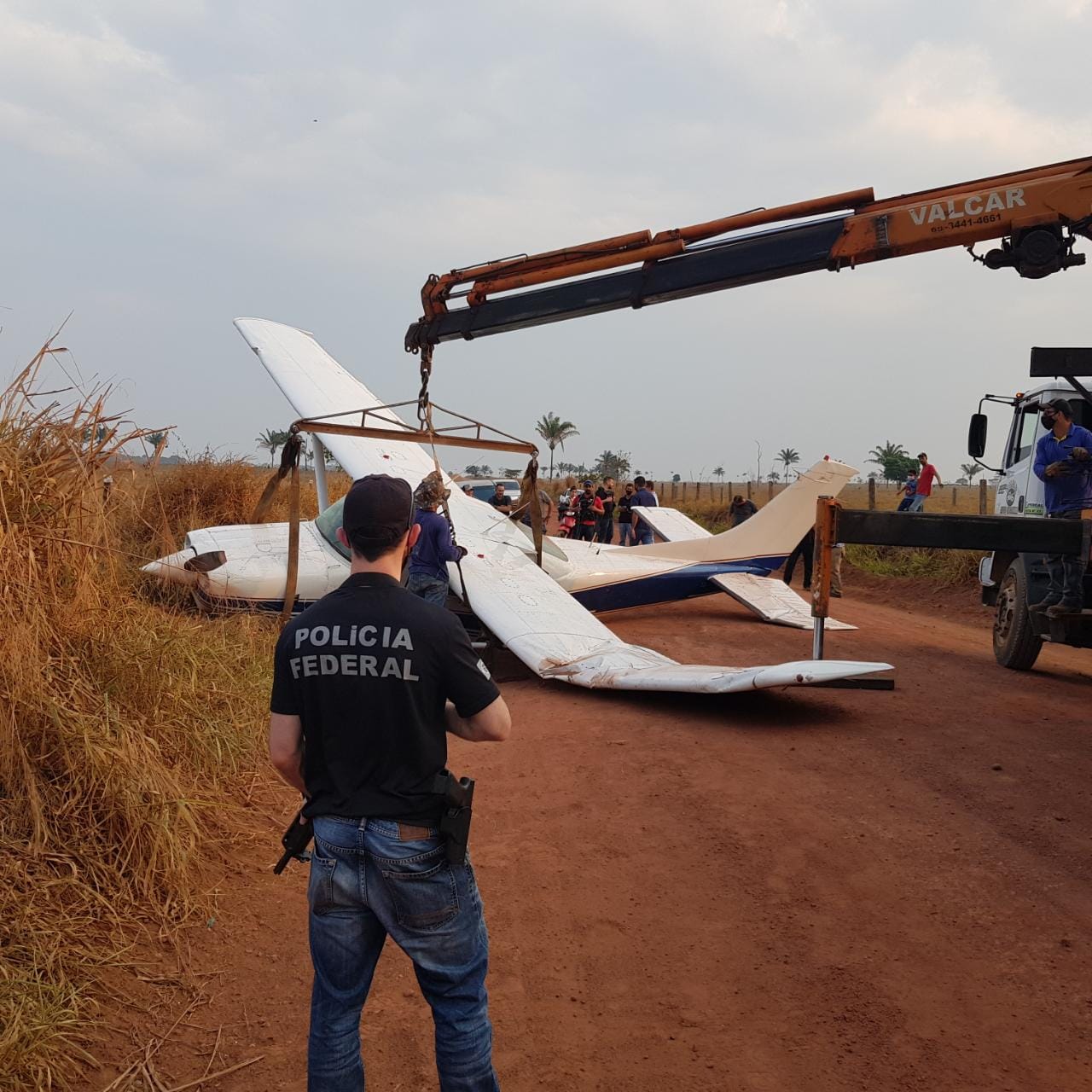 PF INVESTIGA: Traficantes levavam 423 quilos de cocaína em avião que fez pouso forçado em RO