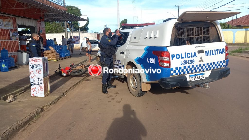 URGENTE - AO VIVO: Perseguição policial e acusado preso após bater em viatura