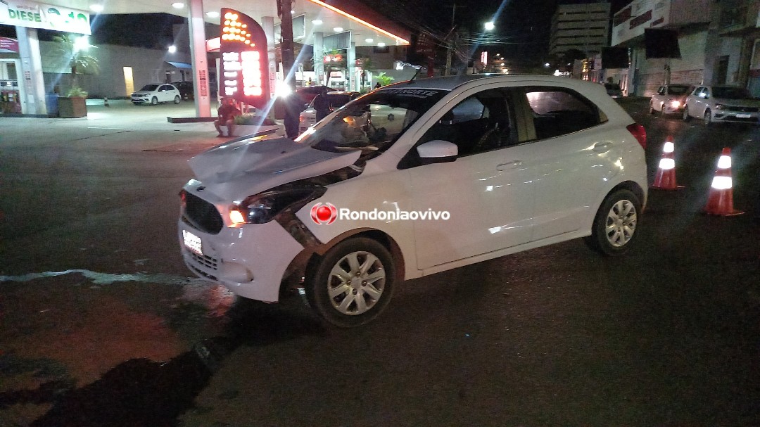  VÍDEO: Colisão envolvendo carro de motorista de aplicativo deixa  mulher ferida