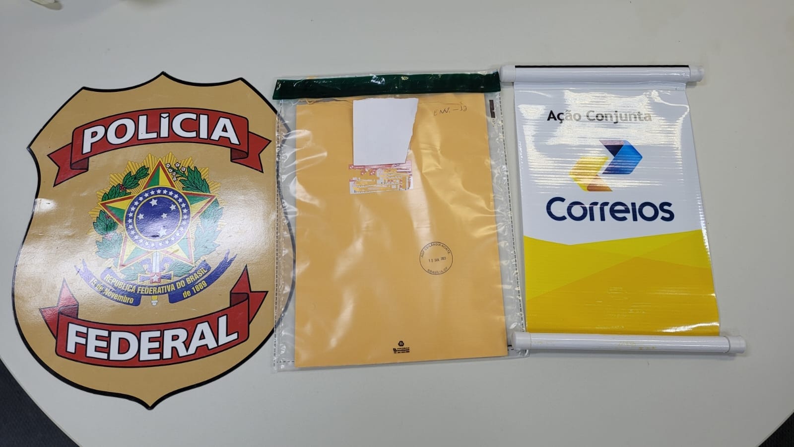 NOS CORREIOS: PF prende acusado de encomendar notas falsas em grupos de whatsapp 