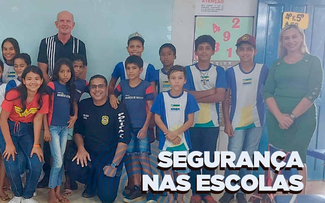 TRANQUILIDADE: Polícia Civil realiza palestras e restabelece a sensação de segurança em escolas 