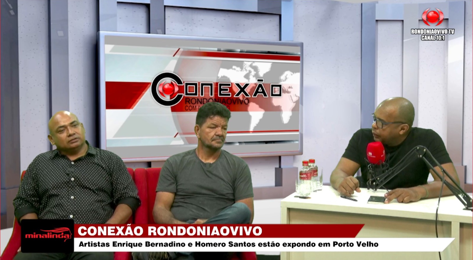 CONEXÃO RONDONIAOVIVO:  Artistas Enrique Landa e Homero Santos convidam para exposição na capital