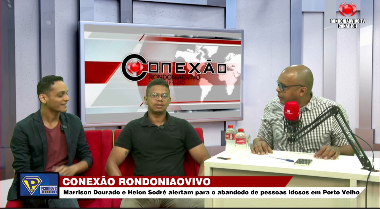 CONEXÃO RONDONIAOVIVO:  Marrison Dourado e Helon Sodré alertam para abandono de idosos