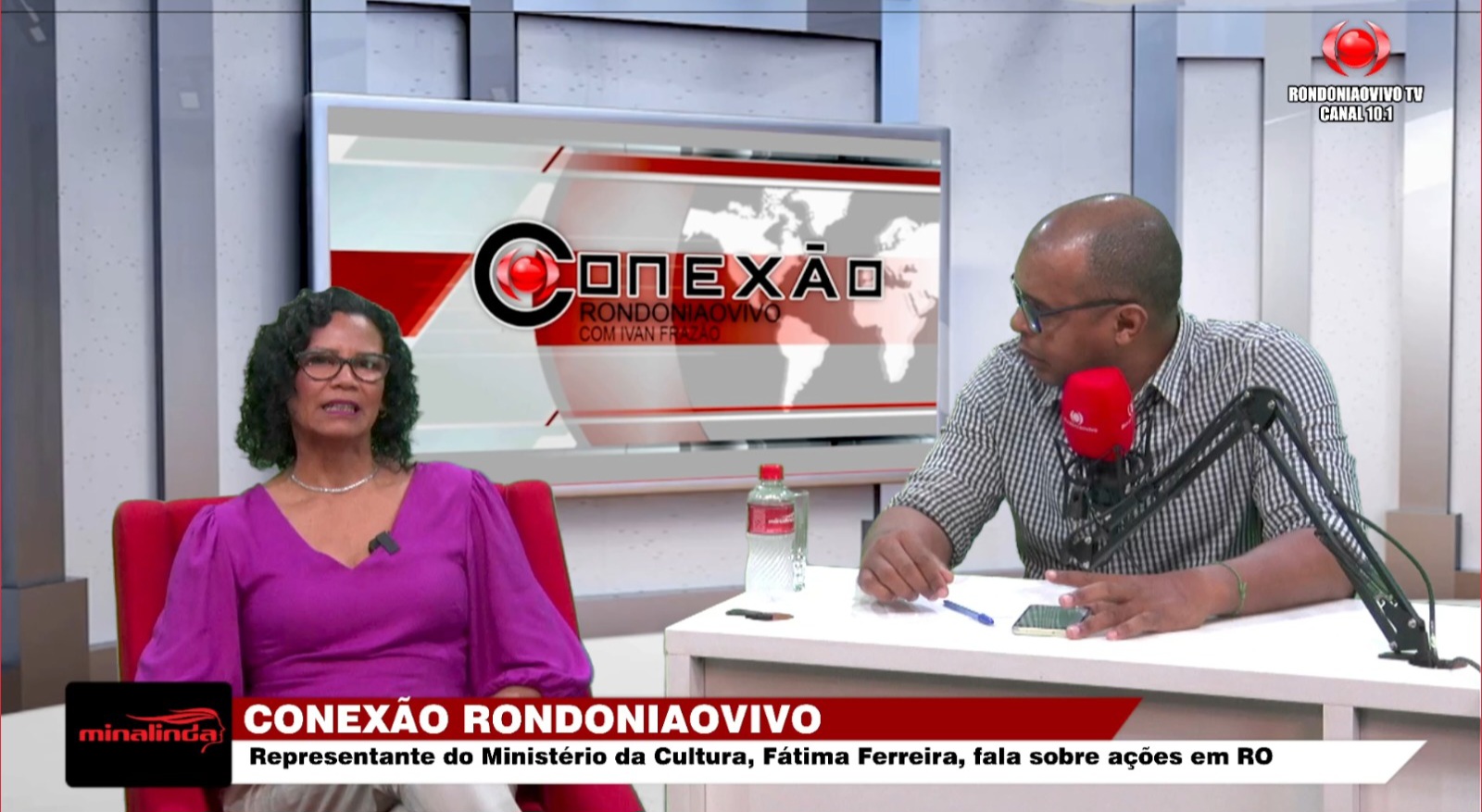 CONEXÃO RONDONIAOVIVO:  Representante do MinC, Fátima Ferreira, fala sobre apoio aos artistas de RO