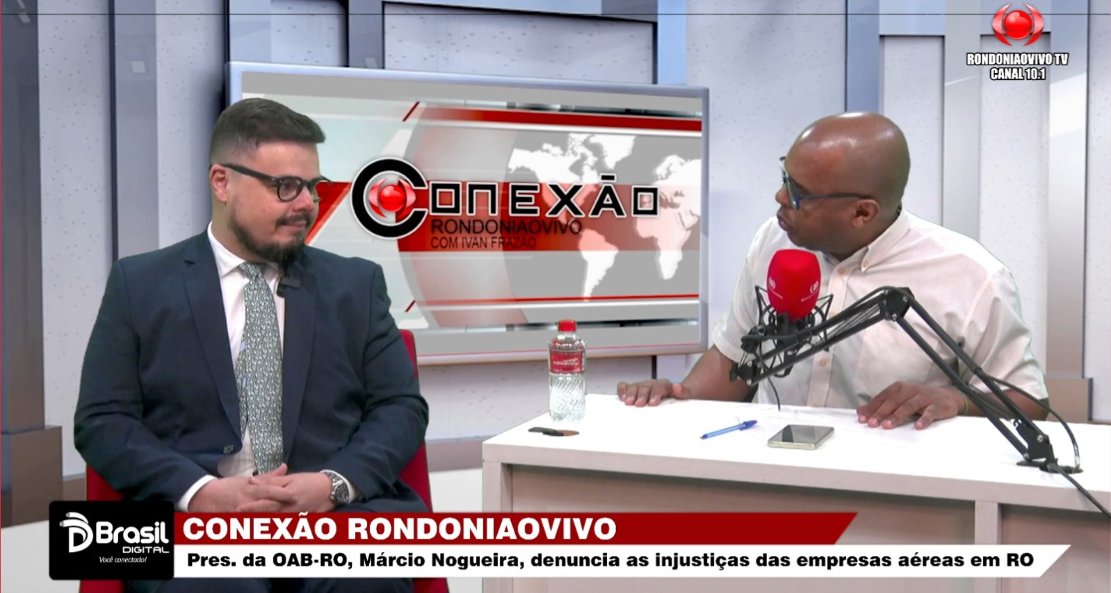 CONEXÃO RONDONIAOVIVO:   Pres. da OAB-RO, Márcio Nogueira, denuncia as injustiças das aéreas em RO