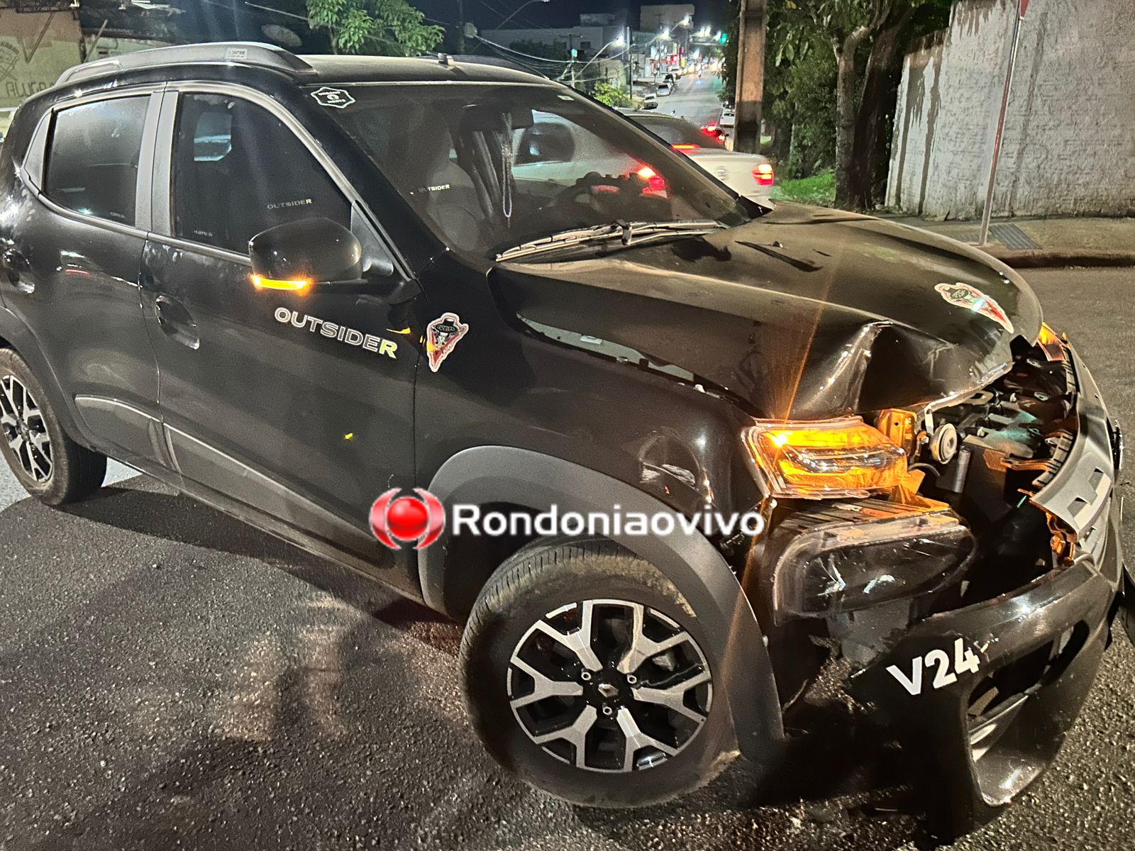URGENTE: Grave acidente envolvendo moto e carro de aplicativo na Brasília