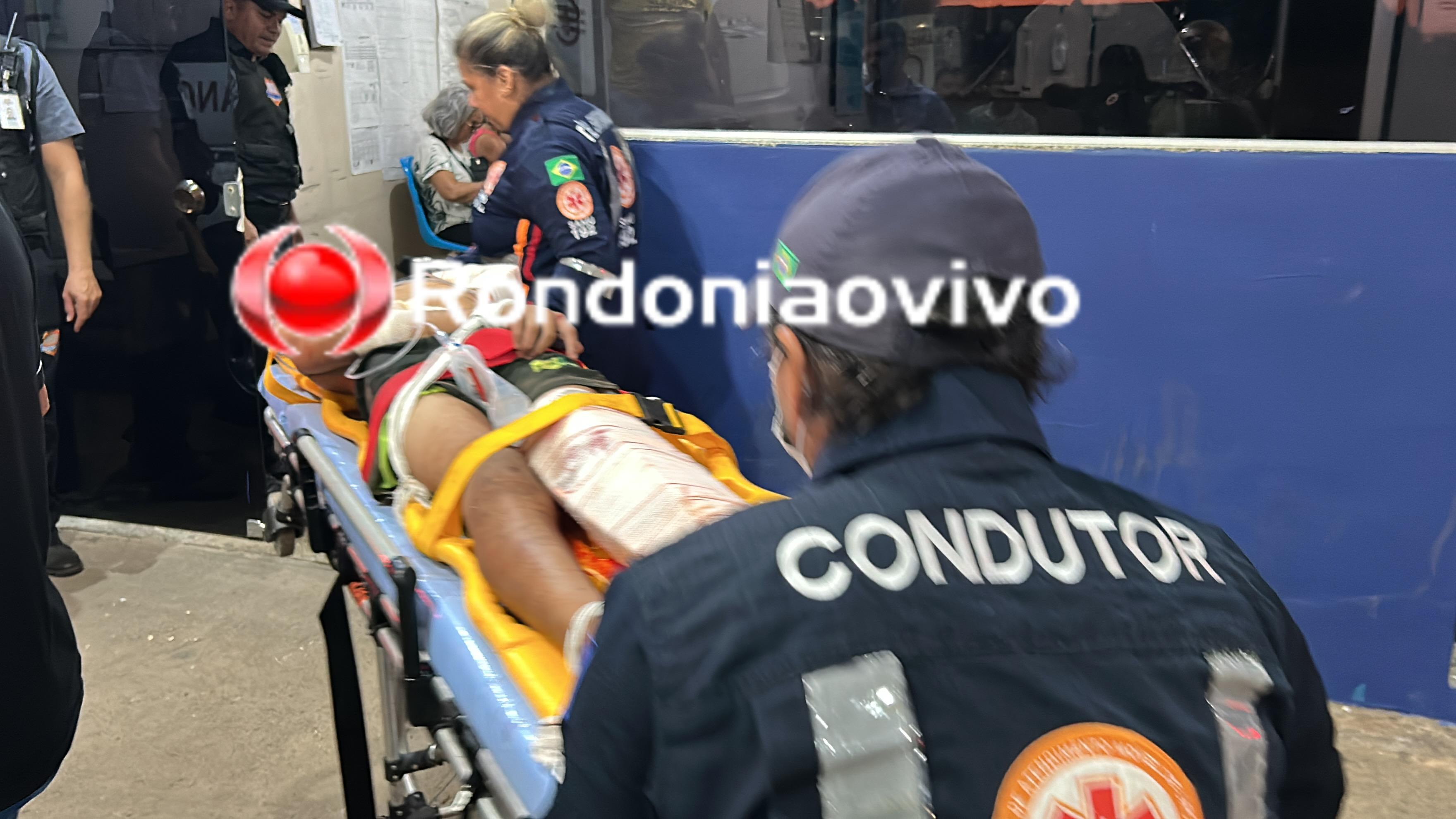 MOTORISTA FUGIU: Adolescente sofre traumatismo craniano e fraturas após atropelamento na BR-364