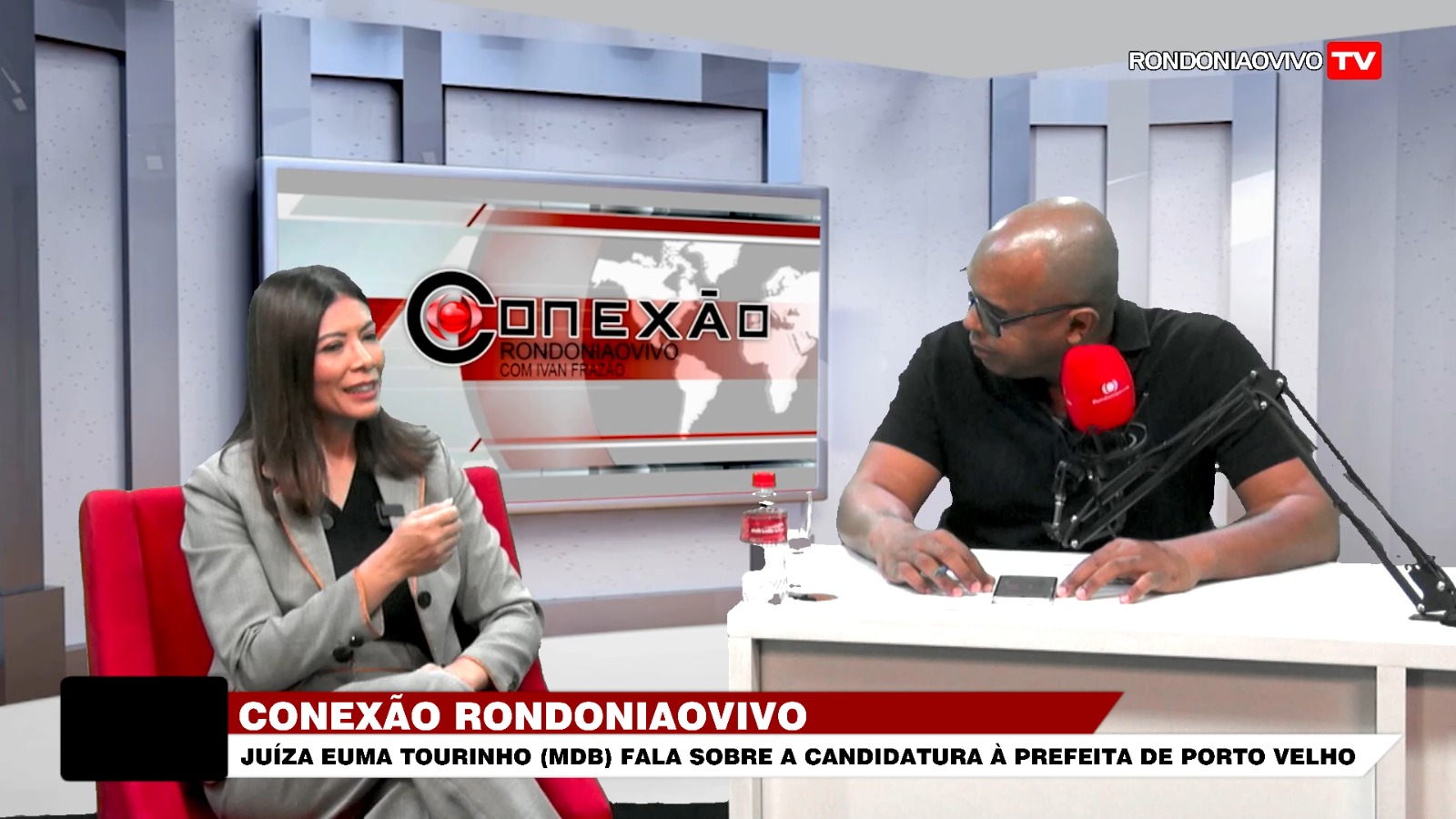 CONEXÃO RONDONIAOVIVO: Candidata à Prefeitura juíza Euma Tourinho fala sobre a campanha eleitoral