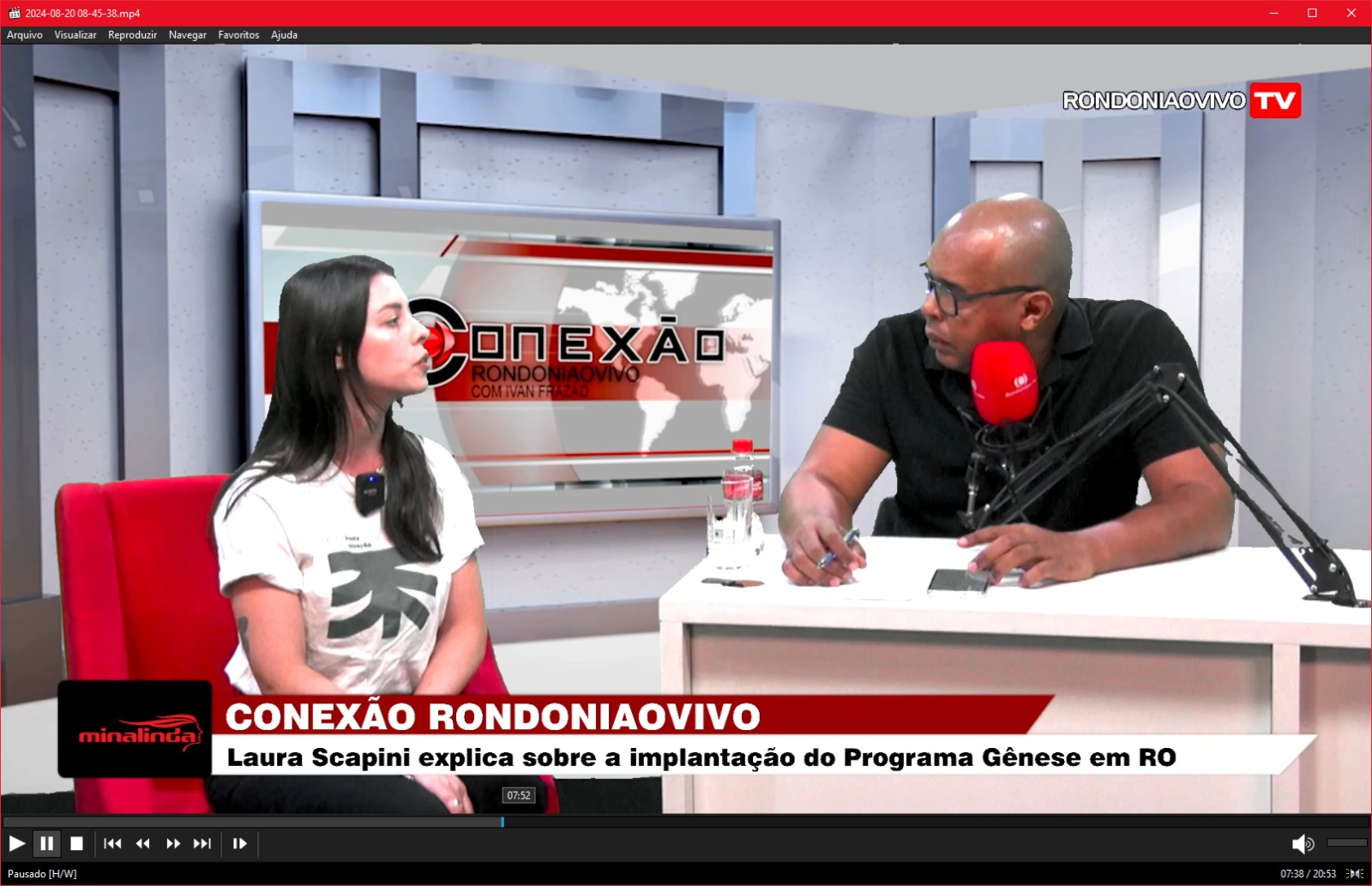 CONEXÃO RONDONIAOVIVO:  Laura Scapini explica sobre a implantação do Programa Gênese em Rondônia