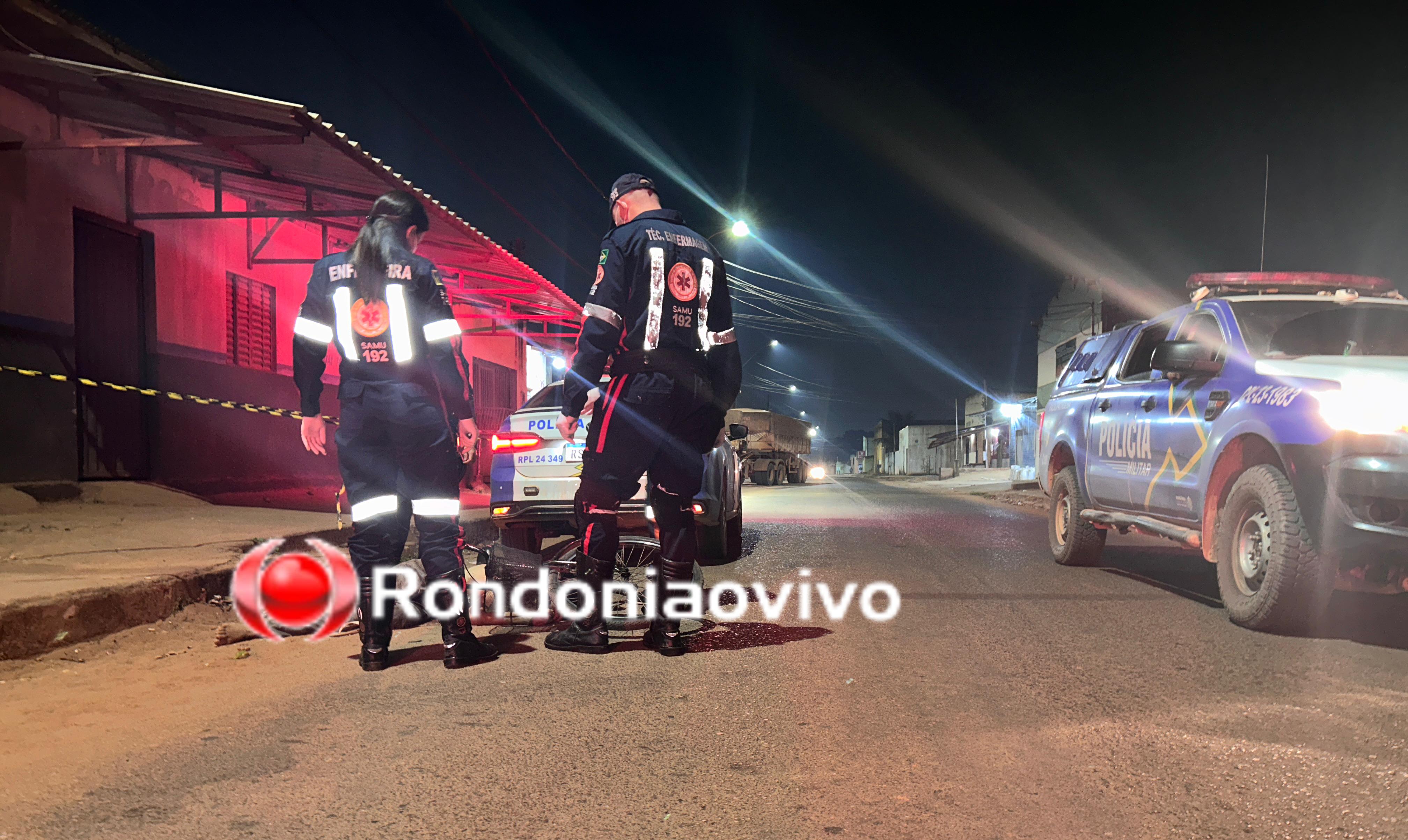 URGENTE: Ciclista é morto na zona Leste de Porto Velho 