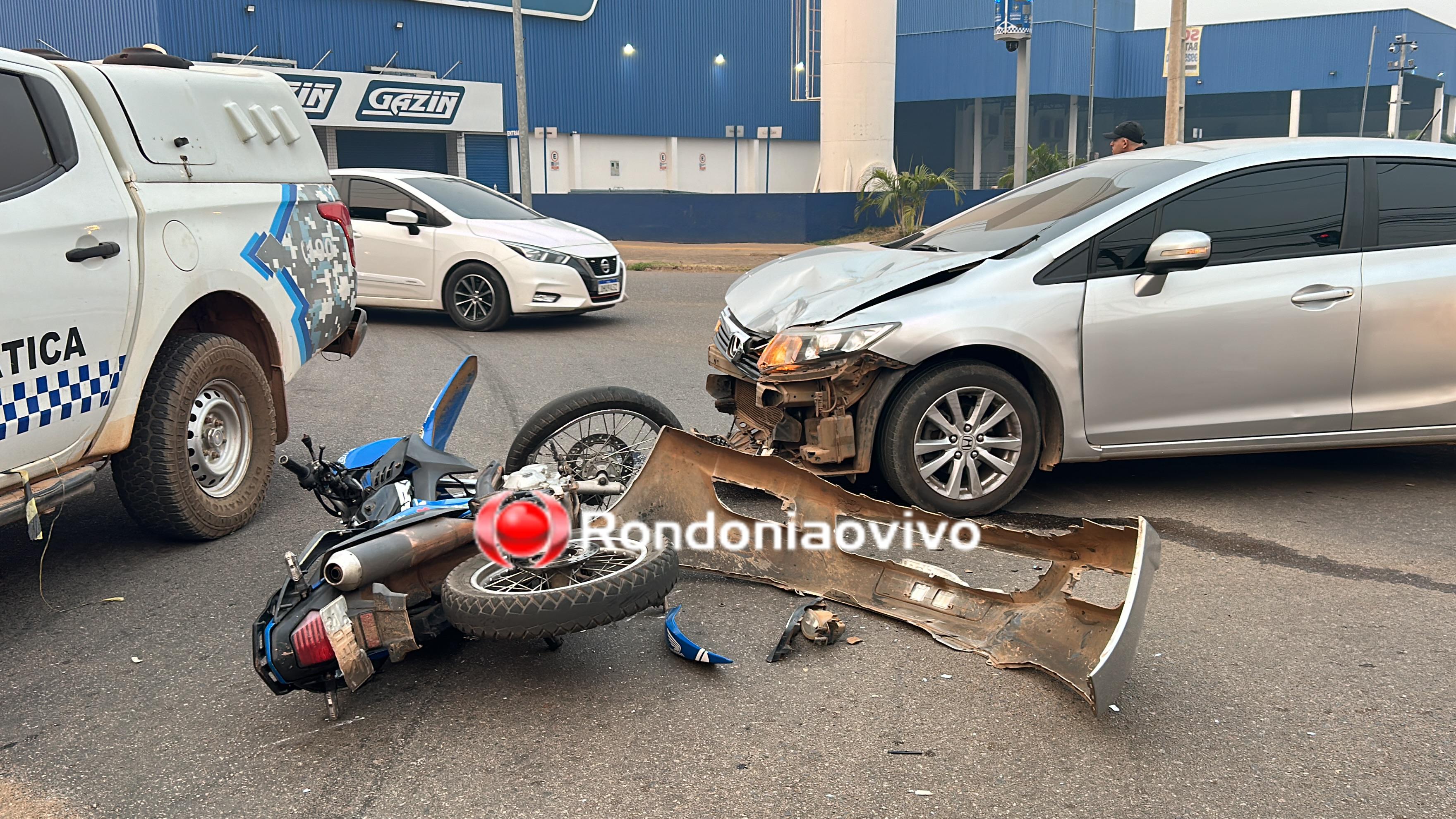 INTUBADO: Colisão frontal deixa casal em estado grave na zona Leste 