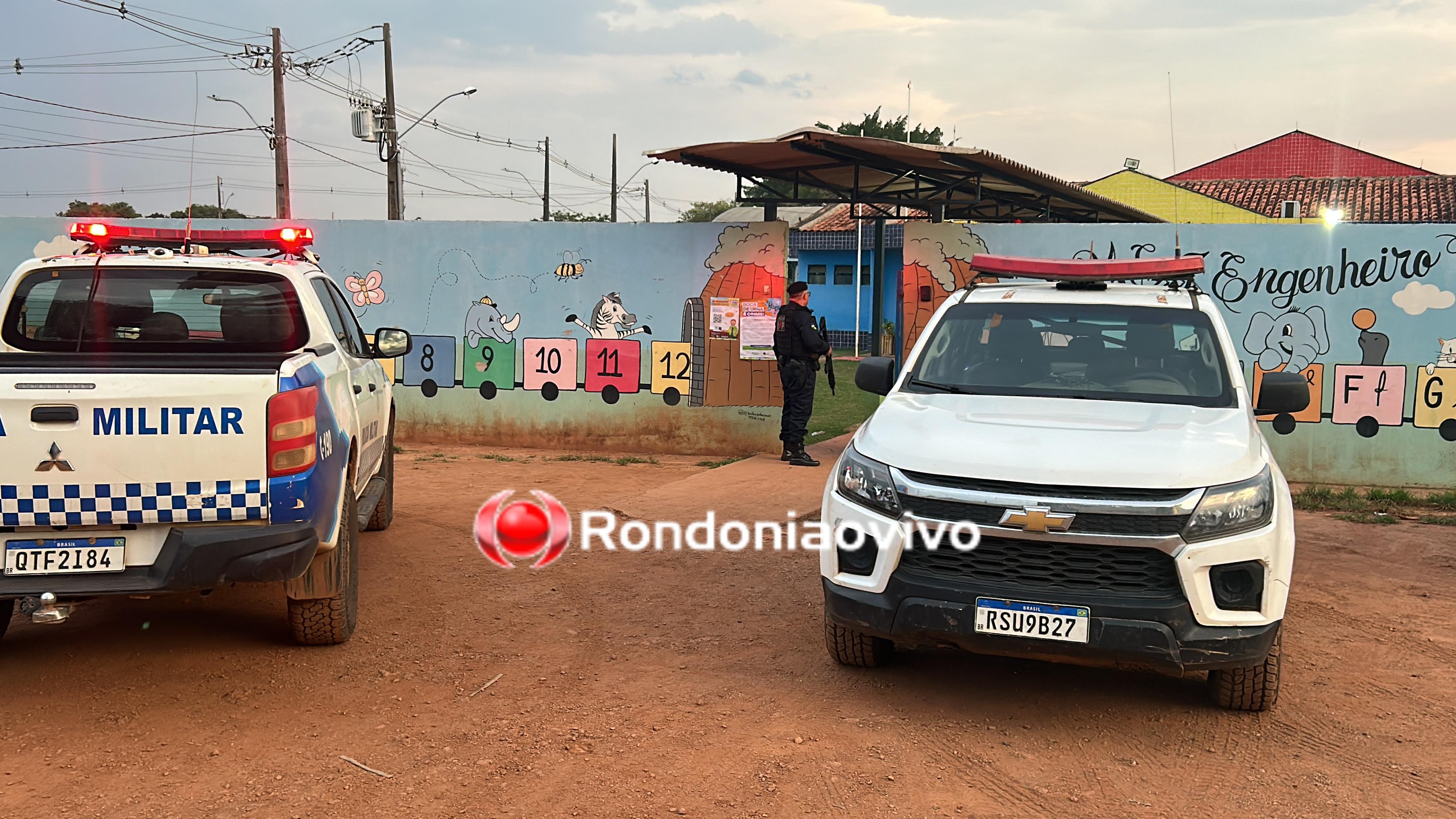 URGENTE: Vigilante troca tiros com bandidos em escola na zona Leste