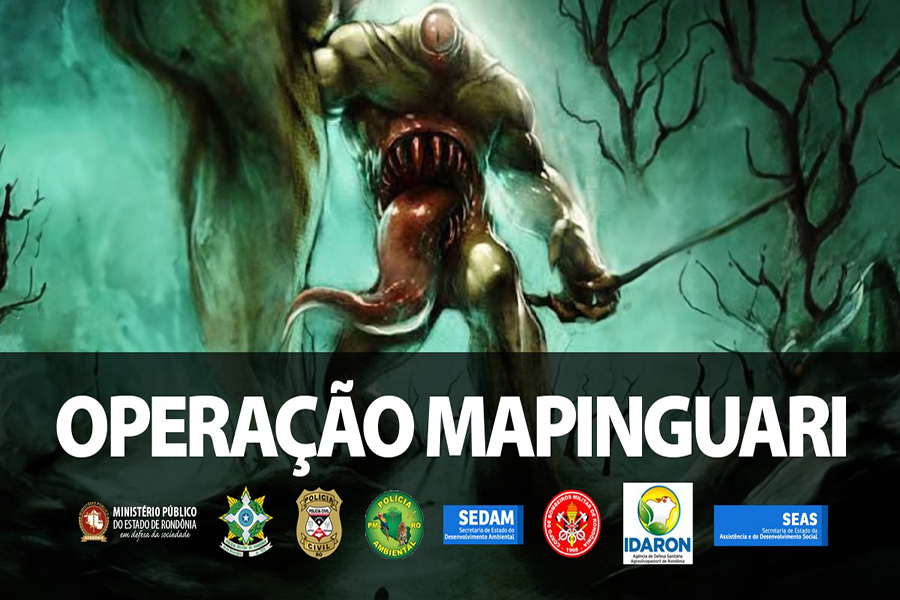 OPERAÇÃO MAPINGUARI: MPRO e forças de segurança iniciam desocupação do Parque Estadual de Guajará