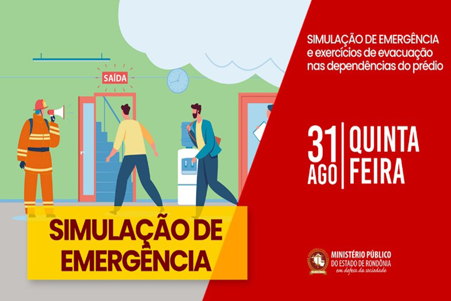 PRECAUÇÃO: MP realizará simulação de evacuação do prédio-sede em caso de emergência