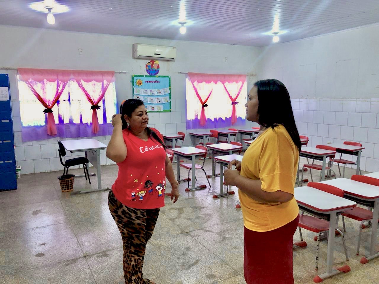 FISCALIZAÇÃO: Vereadora Joelna Holder visita creche alegria na zona sul de Porto Velho